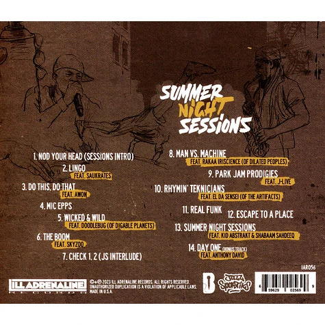 Beneficence & Jazz Spastiks - Summer Night Sessions