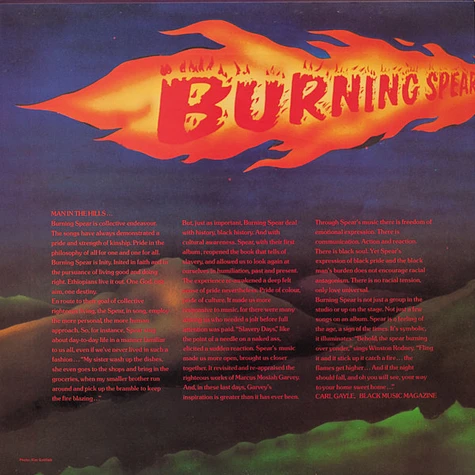 Burning Spear - Man In The Hills