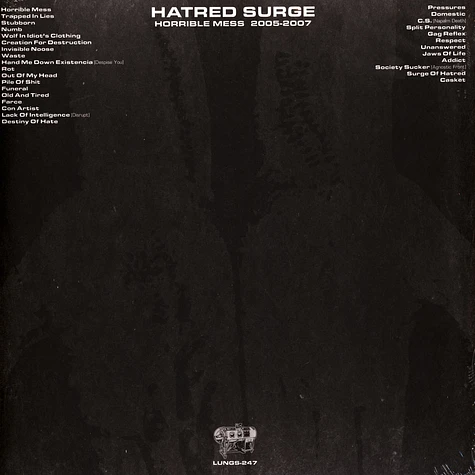 Hatred Surge - Horrible Mess 2005-2007