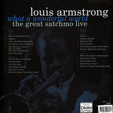 Louis Armstrong - Great Satchmo Live What A Wonderful World