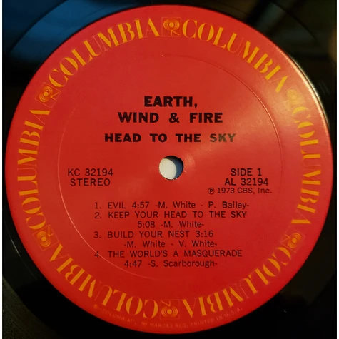 Earth, Wind & Fire - Head To The Sky