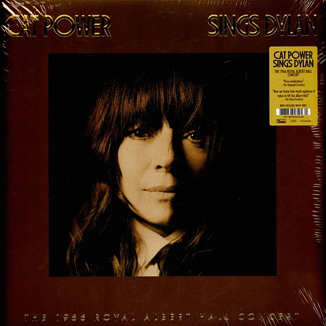 Cat Power - Sings Bob Dylan: The 1966 Royal Albert Hall White Vinyl ...