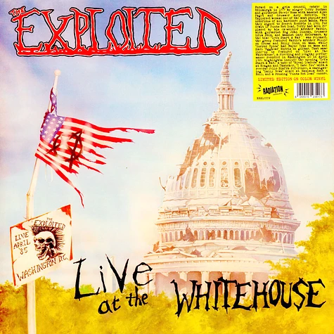 The Exploited - Live At The Whitehouse Orange Vinyl Edtion