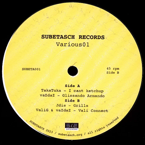 V.A. - Subetasch Various 01