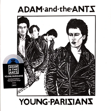 Adam & The Ants - Young Parisians / Lady Limited Transparent Vinyl Edition