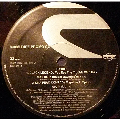 V.A. - Miami Rise Promo Copy