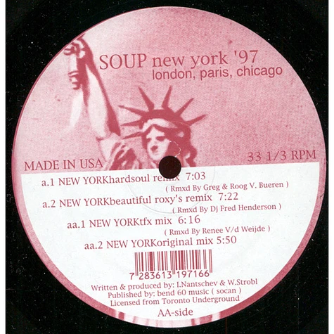 Soup - New York ('97 Remixes)