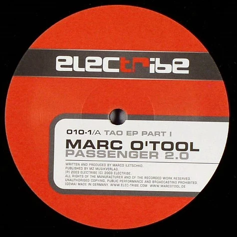 Marc O'Tool - Tao EP Part 1