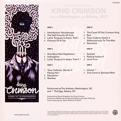 King Crimson - Music Is Our Friend Live In Washinton And Albany 2021