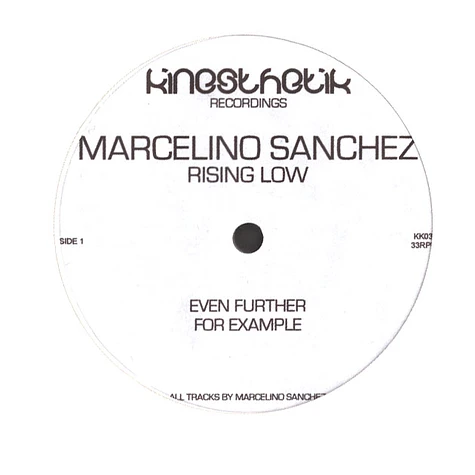 Marcelino Sanchez - Rising Low