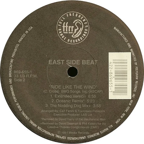 East Side Beat - Ride Like The Wind