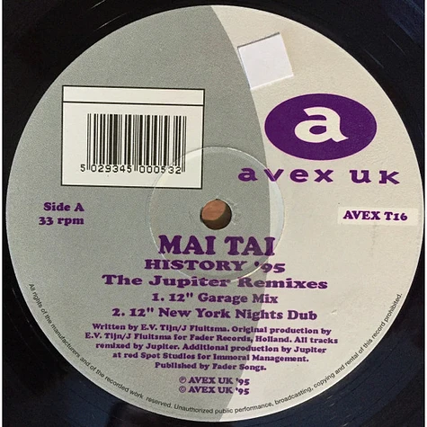 Mai Tai - History '95 (The Jupiter Remixes)