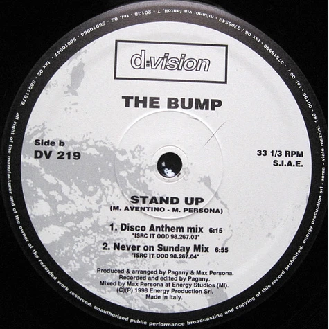 The Bump - Stand Up