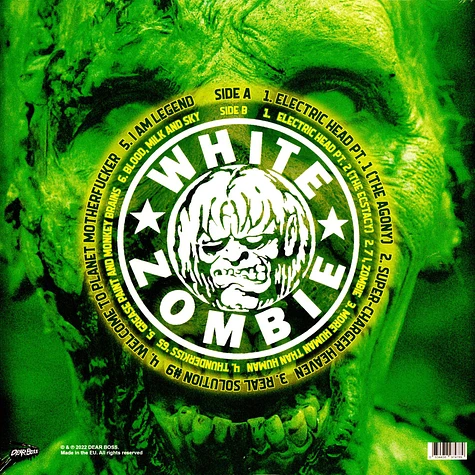 White Zombie - Psychoholic Halloween - Las Vegas, Nevada 10/31/95 Red Vinyl Edition