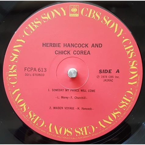 Herbie Hancock And Chick Corea - Herbie Hancock And Chick Corea