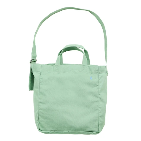 Large green clearance tote bag