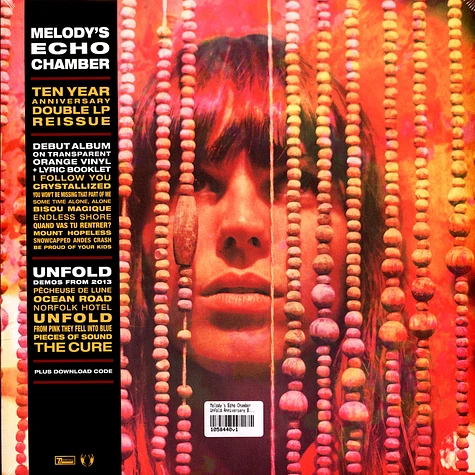 Melody's Echo Chamber - Unfold Anniversary Bundle Orange / Black Vinyl Edition