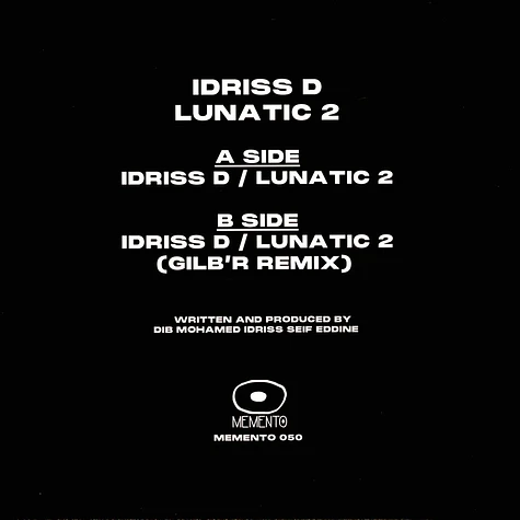 Idriss D - Lunatic 2