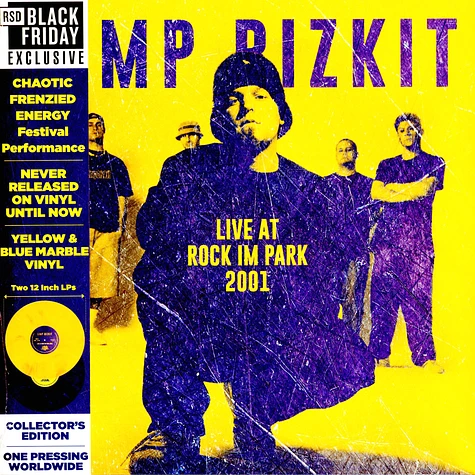 Limp Bizkit - Rock Im Park 2001 Black Friday Record Store Day 2023