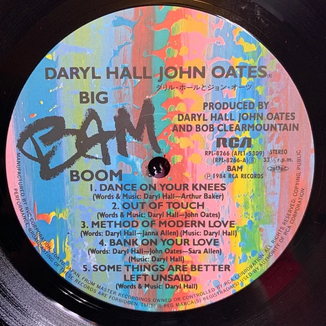 Daryl Hall & John Oates - Big Bam Boom