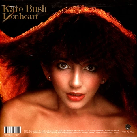 Kate Bush - Lionheart 2018 Remaster Black Vinyl Edition