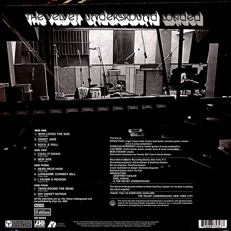 Velvet Underground - Loaded Atlantic 75 Series