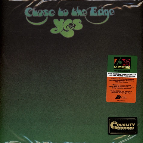 YES★Close To The Edge UK Atlantic オリジナル Yes - Close To The Edge Atlantic 75 Series - Vinyl 2LP - 2023 - US