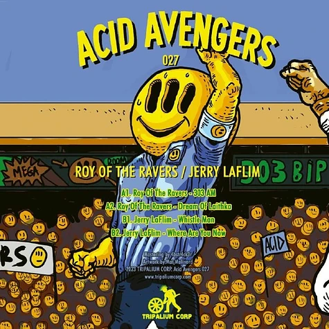 Roy Of The Ravers / Jerry Laflim - Acid Avengers 027