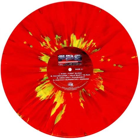 V.A. - First Person Shooter (Original Documentary Soundtrack) Red W/ Green & Yellow Vinyl Edition