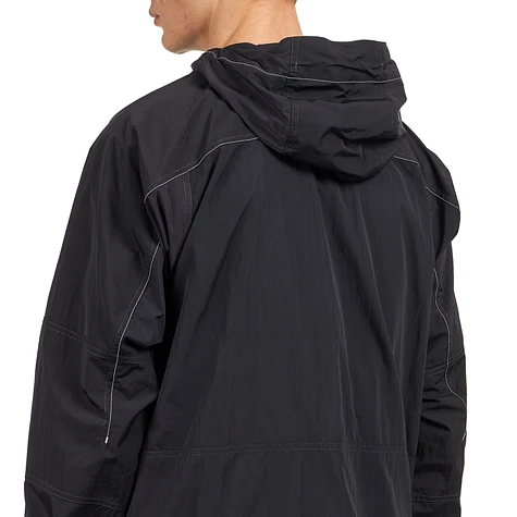 Gramicci x and wander - Patchwork Wind Hoodie (Black) | HHV