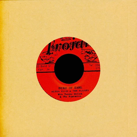 Alton Ellis And The Flames - All My Tears / Duke Of Earl