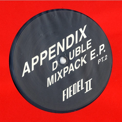 V.A. - Appendix Double Mixpack E.P.