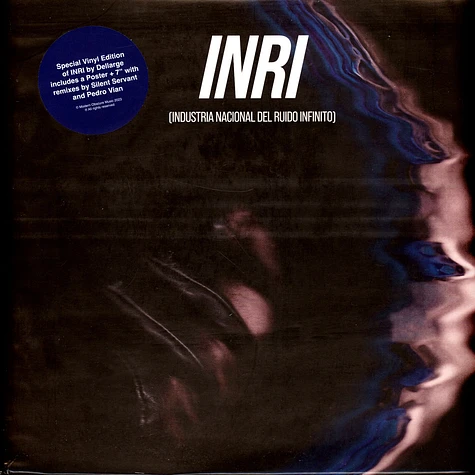 Dellarge - Inri (Industria Nacional Del Ruido Infinito) Blue Transparent Vinyl Edition