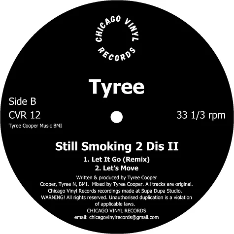 Tyree Cooper - Still Smokin II Dis