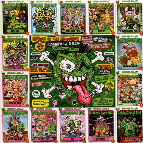 Green Jelly - Garbage Band Kids Pink Green Haze Vinyl Edition