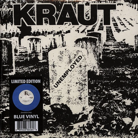 Kraut - Unemployed Blue Vinyl Edition