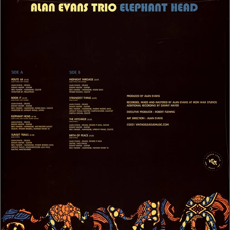 Alan Evans Trio - Elephant Head