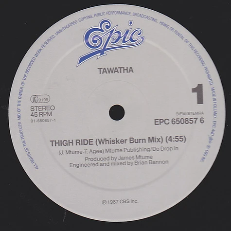 Tawatha - Thigh Ride (Whisker Burn Mix)