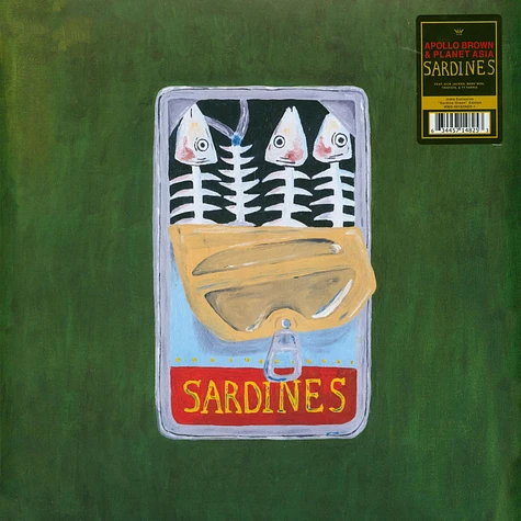 Apollo Brown & Planet Asia - Sardines Sardine Green Vinyl Edition