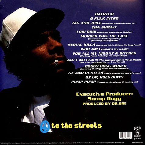 Snoop Doggy Dogg - Doggystyle Clear Vinyl Edition