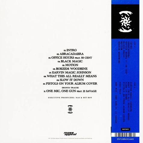 Nas - Magic 2 Neon Violet / Black / White Mix Vinyl Edition
