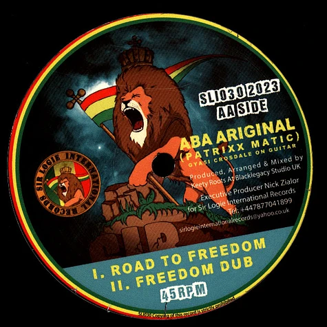 Sattalite / Aba Ariginal - Slave, Dub / Road To Freedom, Dub