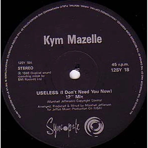 Kym Mazelle - Useless (I Don't Need You Now)