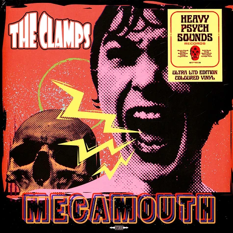The Clamps - Megamouth Black/White/Pink Vinyl Edition