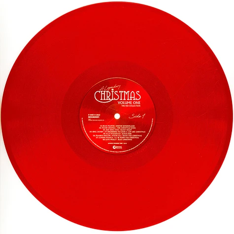 V.A. - A Legendary Christmas Volume One - The Red Collection Red Vinyl Edition