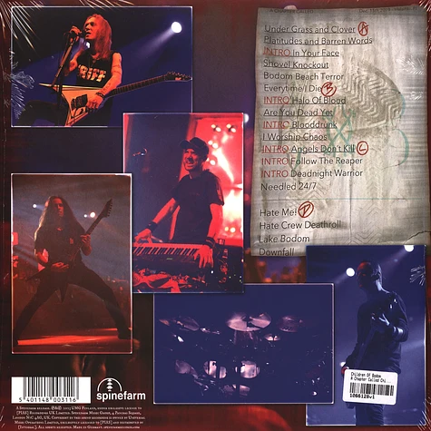 Children Of Bodom - A Chapter Called Children Of Bodom Helsinki 2019 Black Vinyl Edition