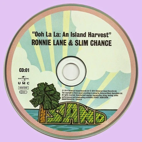 Ronnie Lane & Slim Chance - Ooh La La - An Island Harvest