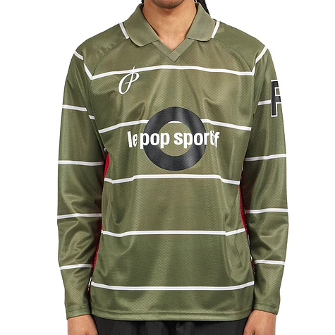 Pop Trading Company - Striped Sportif Longsleeve T-Shirt
