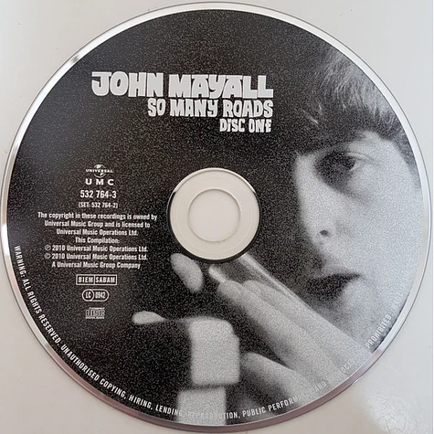 John Mayall - So Many Roads - An Anthology 1964-1974 - CD - 2010