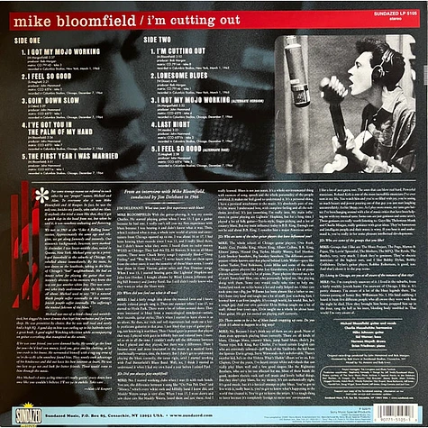 Mike Bloomfield - I'm Cutting Out